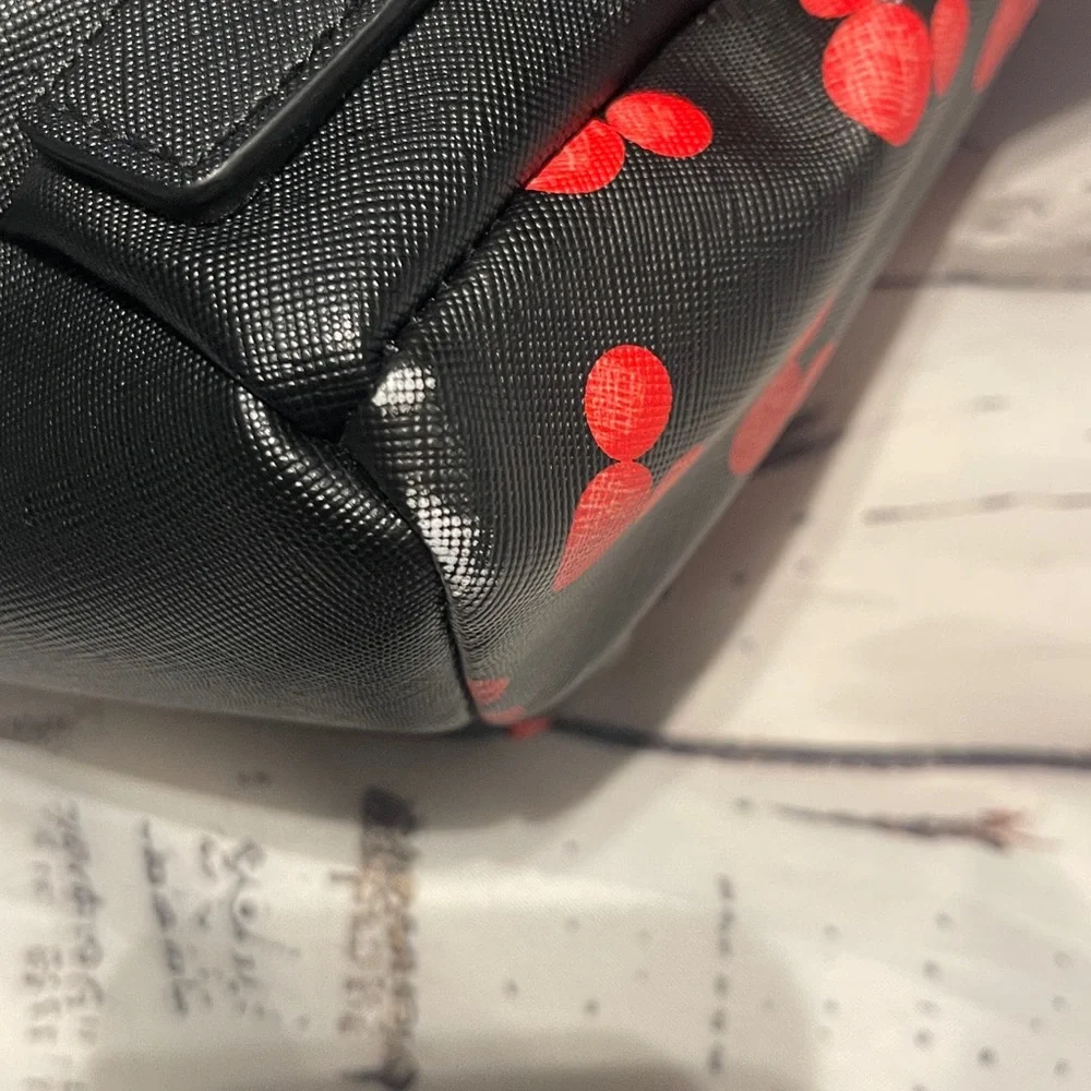 Danielle Nicole Mickey Mouse Backpack - Black Red White Preowned
